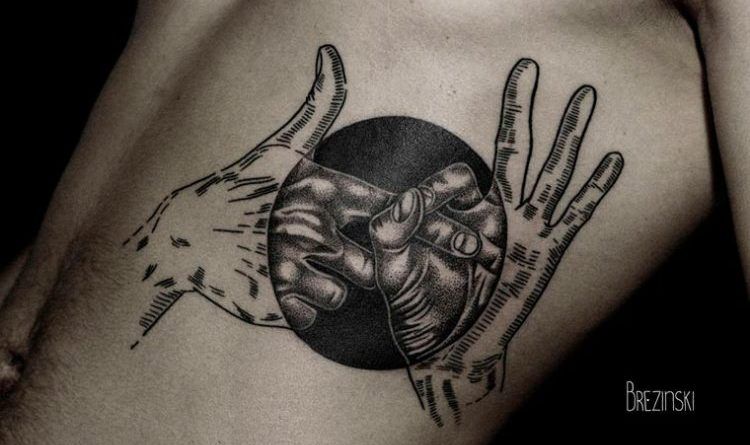 Ilya Brezinski tattoo