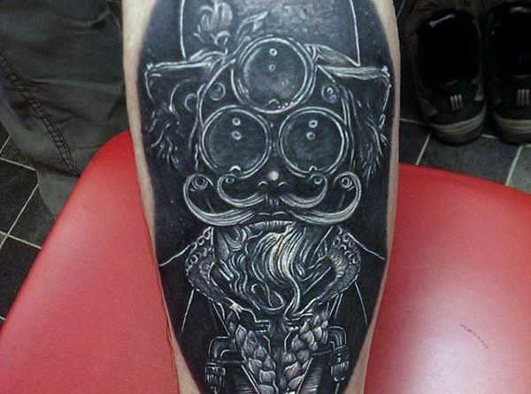 steampunk man Tattoo