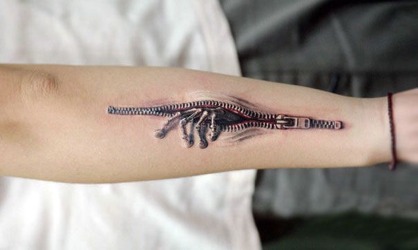 tattoo illusion