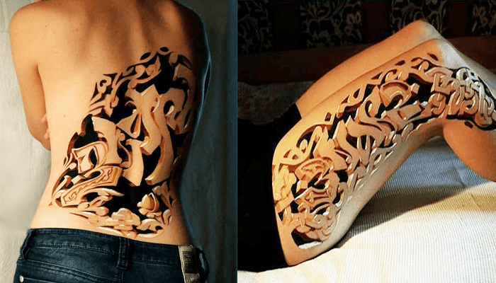 tattoo illusion