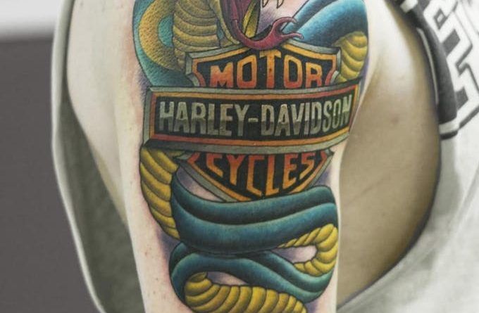 Harley DavidsonMotorТату