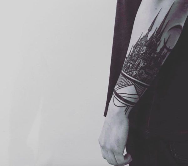 houston patton black tattoo