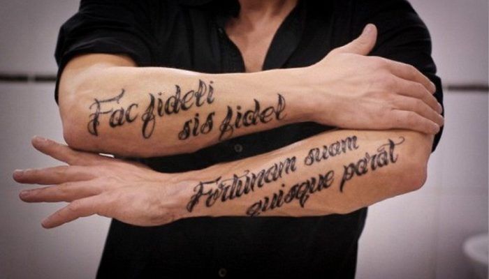 100 красивых фраз для татуировок на латыни