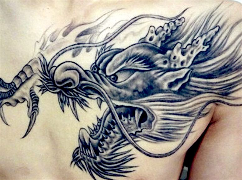 Татуировки с Драконами - значение и фото