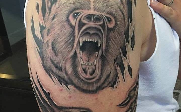 grizzli on tattoo