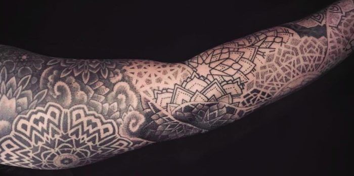 Крутые татуировки одного из ведущих мастеров Нью-Йорка в области dotwork