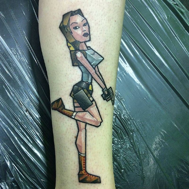 12 татуировок Лары Крофт из игр и фильмов Tomb Raider