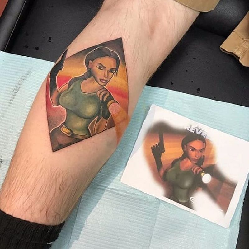 12 татуировок Лары Крофт из игр и фильмов Tomb Raider