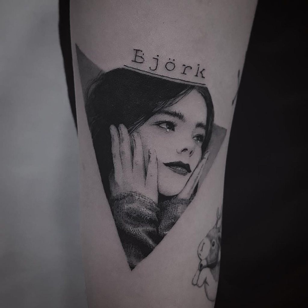 Bjork Tattoo by Cold Gray