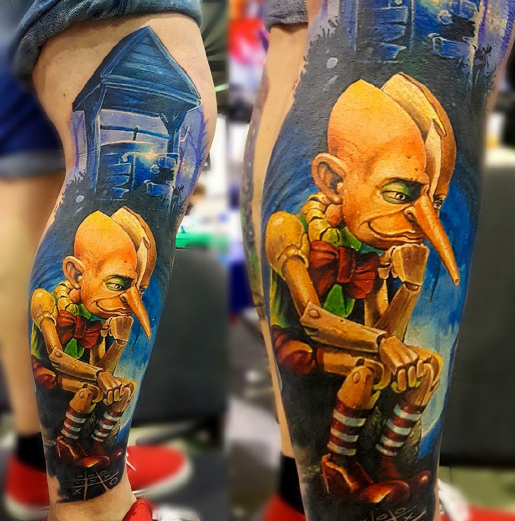 Vasilii Suvorov tattoo