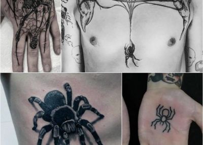 татуировки паука