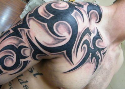 татуировки в стиле трайбл