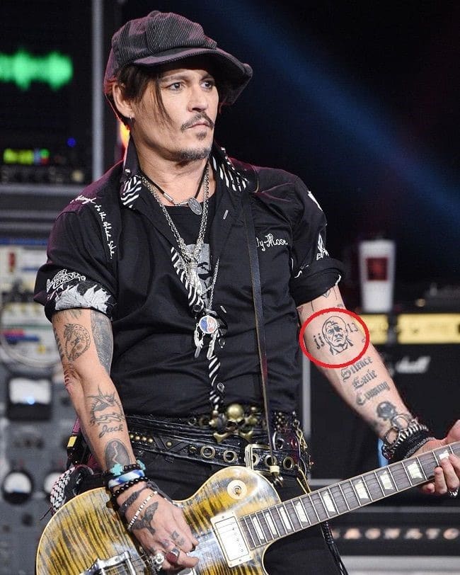 Татуировки Джонни Деппа: история появления и значение25