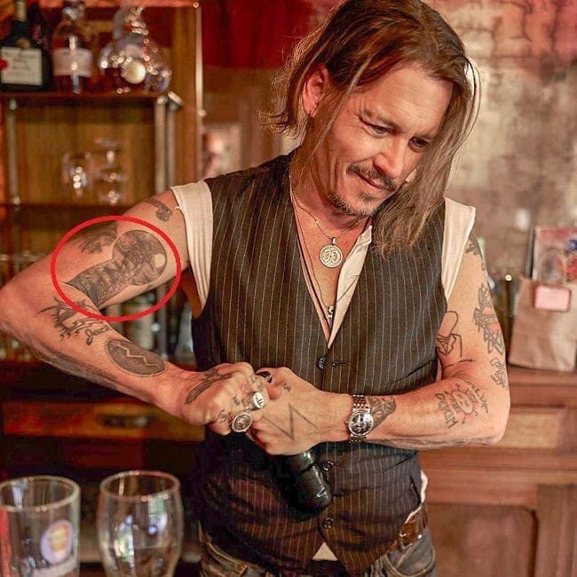 Татуировки Джонни Деппа: история появления и значение12