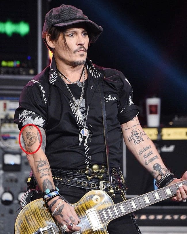 Татуировки Джонни Деппа: история появления и значение13