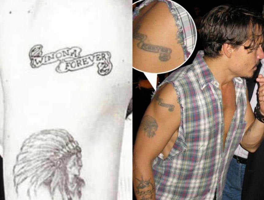 Татуировки Джонни Деппа: история появления и значение2