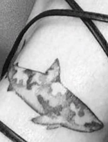 Татуировки Рианны на ногах