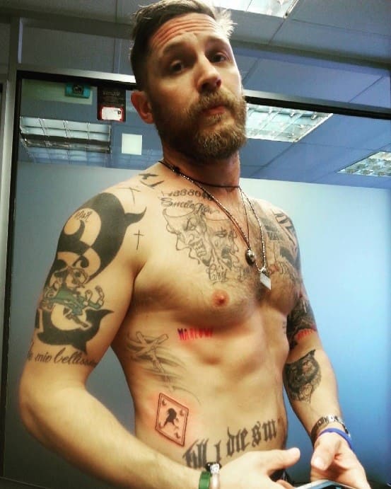 Все татуировки Тома Харди2