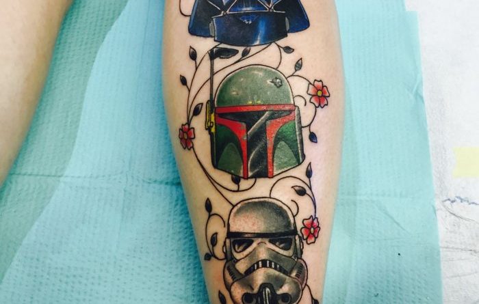 Татуировка Звёздные Войны на руке