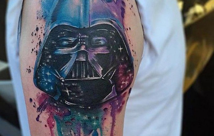 Татуировка Звёздные Войны на руке