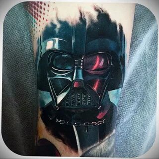 Татуировка Звёздные Войны на плече